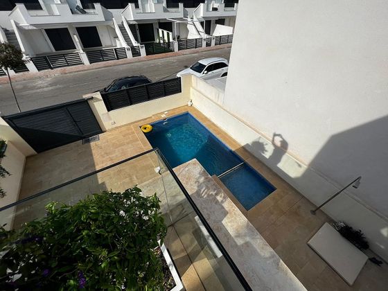 Foto 2 de Chalet en venta en Lo Pagán de 3 habitaciones con terraza y piscina