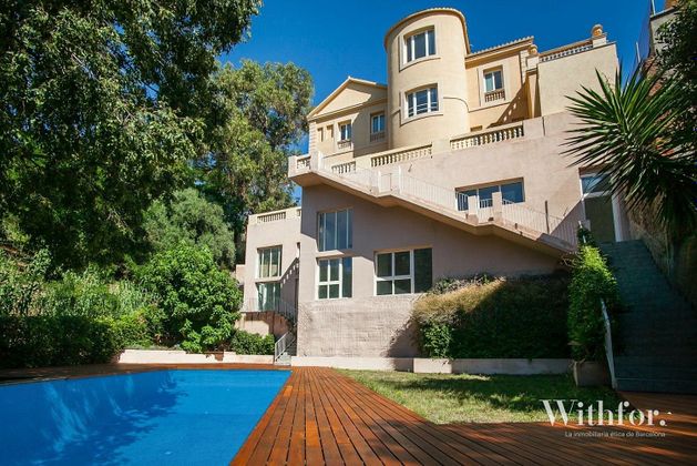 Foto 1 de Xalet en venda a Sant Gervasi - La Bonanova de 11 habitacions amb terrassa i piscina
