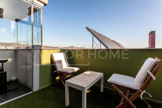 Foto 2 de Alquiler de ático en El Carmel de 2 habitaciones con terraza y aire acondicionado