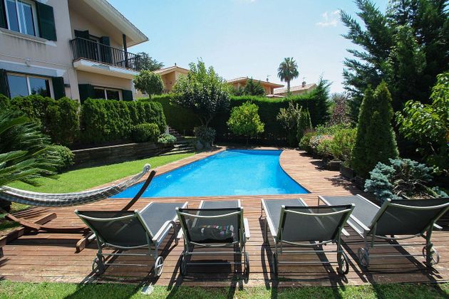 Foto 1 de Venta de chalet en Sant Andreu de Llavaneres de 5 habitaciones con terraza y piscina
