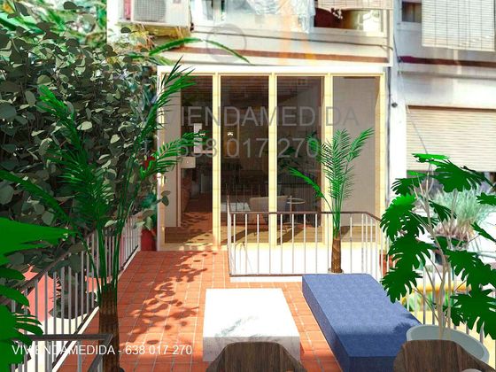 Foto 1 de Pis en venda a El Raval de 2 habitacions amb terrassa i jardí