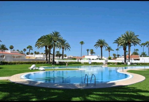 Foto 1 de Chalet en alquiler en Playa del Inglés de 2 habitaciones con terraza y piscina