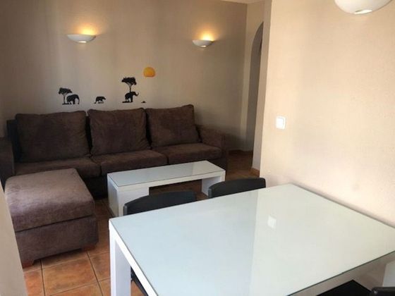 Foto 2 de Alquiler de piso en Santa Eulalia del Río de 1 habitación con terraza y muebles
