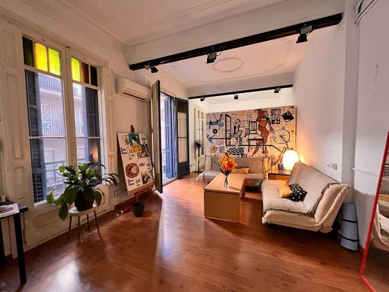 Foto 1 de Piso en alquiler en calle Del Torrent de L'olla de 1 habitación con muebles y balcón