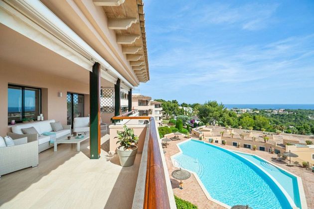 Foto 1 de Ático en venta en Cas Catala - Illetes de 3 habitaciones con terraza y piscina