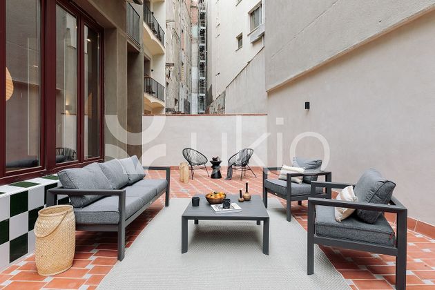 Foto 1 de Pis en lloguer a Sant Pere, Santa Caterina i la Ribera de 2 habitacions amb terrassa i mobles
