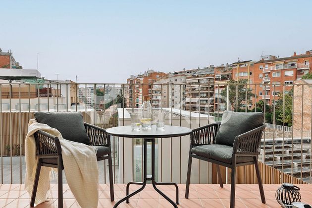 Foto 1 de Alquiler de piso en El Putxet i el Farró de 4 habitaciones con terraza y muebles