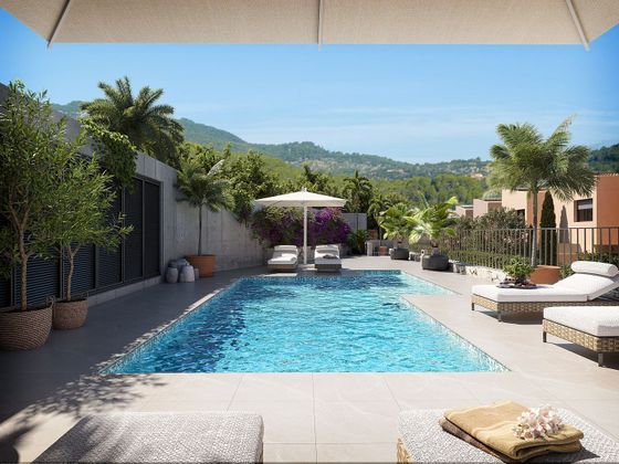 Foto 2 de Casa adossada en venda a Esporles de 3 habitacions amb terrassa i piscina