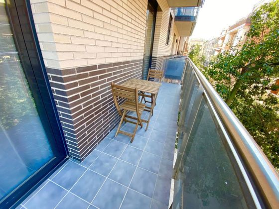 Foto 2 de Piso en alquiler en Hostafrancs de 1 habitación con terraza y muebles