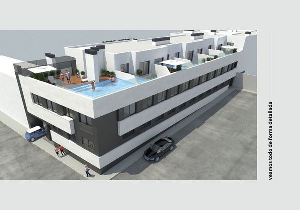 Foto 2 de Venta de piso en calle Magdalena Murillo de 2 habitaciones con terraza y piscina