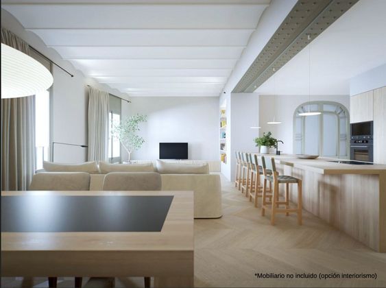 Foto 1 de Venta de piso en Sant Pere, Santa Caterina i la Ribera de 3 habitaciones con aire acondicionado y calefacción