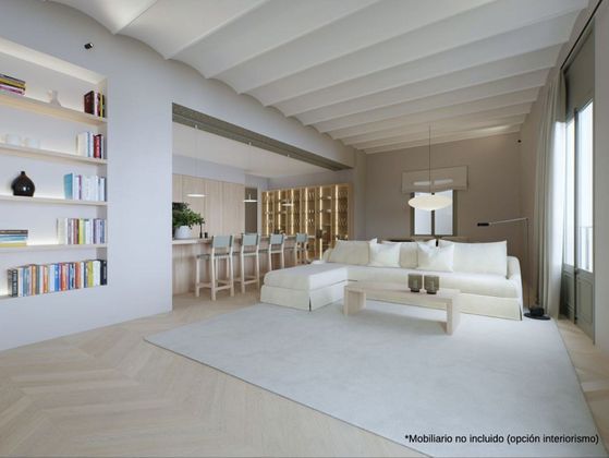 Foto 2 de Venta de piso en Sant Pere, Santa Caterina i la Ribera de 3 habitaciones con aire acondicionado y calefacción