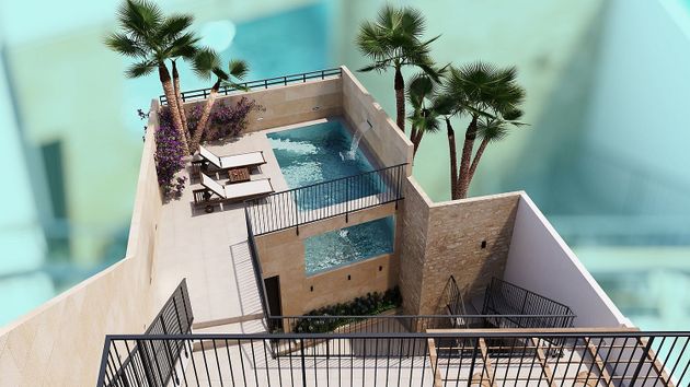 Foto 1 de Venta de casa adosada en Salines (Ses) de 3 habitaciones con terraza y piscina