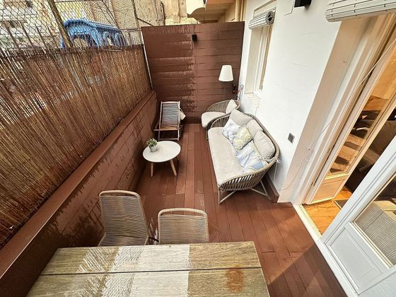 Foto 2 de Piso en alquiler en La Nova Esquerra de l'Eixample de 3 habitaciones con terraza y muebles