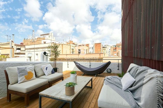 Foto 1 de Àtic en venda a Vila de Gràcia de 3 habitacions amb terrassa i balcó