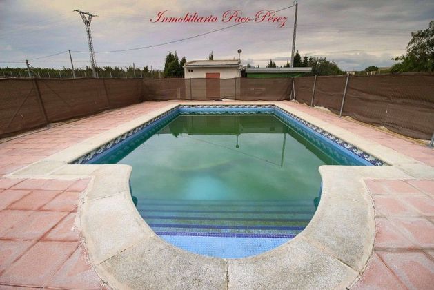 Foto 1 de Casa rural en venta en Cieza de 3 habitaciones con terraza y piscina