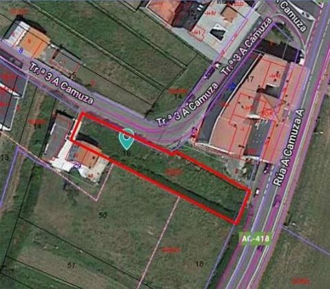 Foto 1 de Venta de terreno en Malpica de Bergantiños de 637 m²