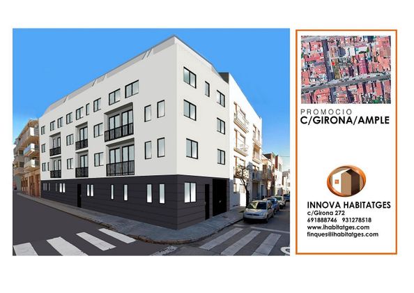 Foto 1 de Venta de dúplex en calle Girona de 2 habitaciones con terraza y calefacción