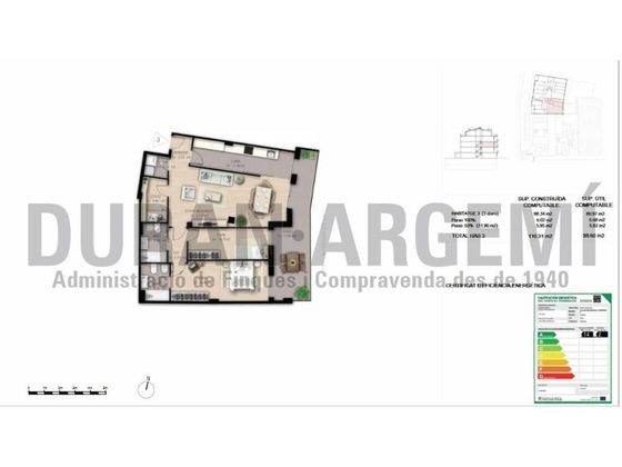Foto 1 de Piso en venta en Sant Pere de 2 habitaciones con terraza y balcón