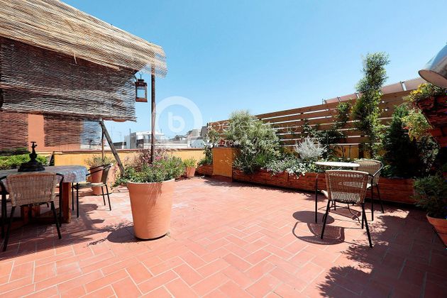 Foto 1 de Pis en lloguer a Vila de Gràcia de 3 habitacions amb terrassa i mobles