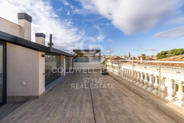 Foto 1 de Àtic en venda a calle De la Creueta de 3 habitacions amb terrassa i aire acondicionat