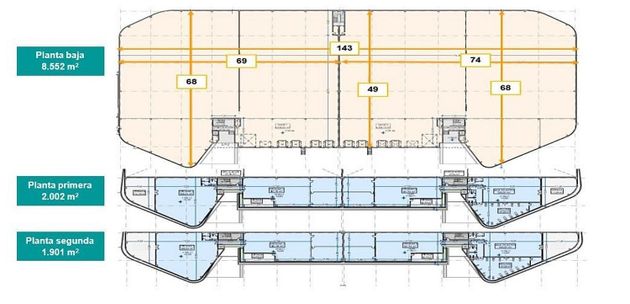 Foto 2 de Alquiler de nave en Zona Industrial de 12456 m²