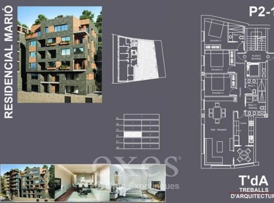 Foto 1 de Piso en venta en Escaldes, les de 2 habitaciones con balcón