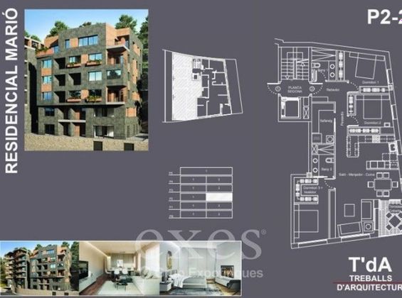 Foto 2 de Pis en venda a Escaldes, les de 2 habitacions amb balcó