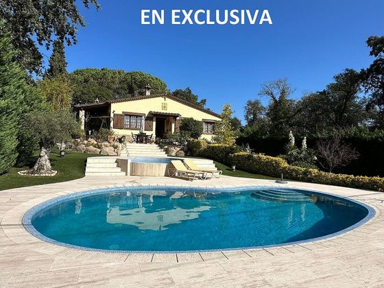 Foto 2 de Xalet en venda a Caldes de Malavella de 3 habitacions amb terrassa i piscina