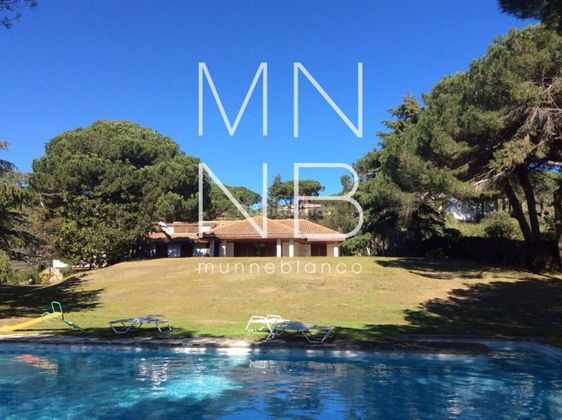 Foto 1 de Casa en venda a Sant Andreu de Llavaneres de 7 habitacions amb piscina i calefacció