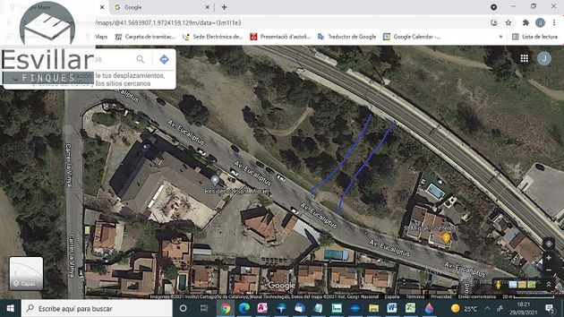 Foto 2 de Venta de terreno en avenida Eucaliptus de 600 m²