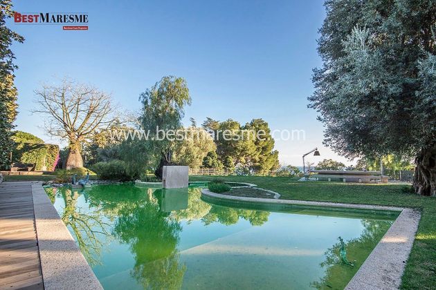 Foto 2 de Xalet en venda a Cabrera de Mar de 7 habitacions amb terrassa i piscina