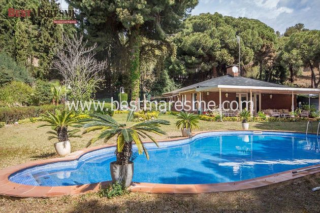 Foto 1 de Venta de chalet en Sant Andreu de Llavaneres de 4 habitaciones con terraza y piscina