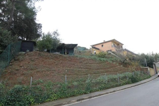 Foto 1 de Venta de terreno en Montornès del Vallès de 1139 m²