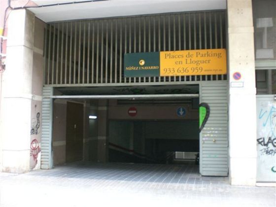 Foto 1 de Alquiler de garaje en calle Del Dos de Maig de 10 m²