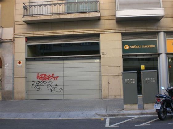 Foto 1 de Garaje en alquiler en calle De Sicília de 11 m²