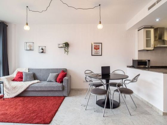 Foto 1 de Piso en alquiler en Sant Pau de 1 habitación con muebles y aire acondicionado