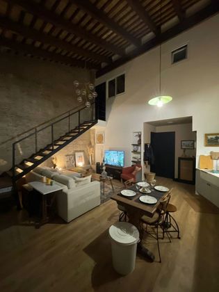 Foto 2 de Alquiler de piso en El Cabanyal- El Canyamelar de 1 habitación con terraza y muebles