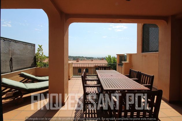 Foto 1 de Casa adosada en venta en Sant Pol - Volta de l'Ametller de 3 habitaciones con terraza y piscina
