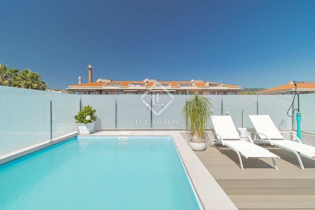 Foto 1 de Venta de ático en Masnou de 3 habitaciones con terraza y piscina