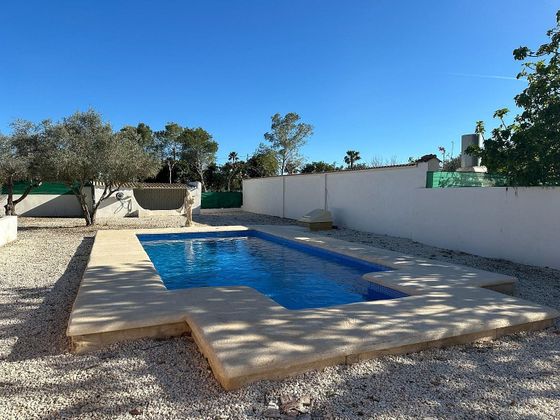 Foto 2 de Venta de chalet en La Foia - Daimés - Asprella de 3 habitaciones con terraza y piscina