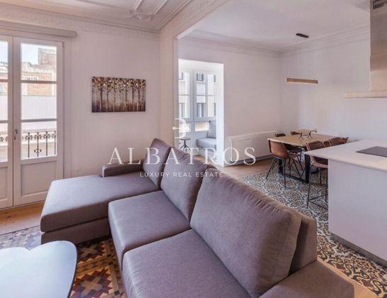 Foto 1 de Alquiler de piso en El Raval de 3 habitaciones con muebles y aire acondicionado