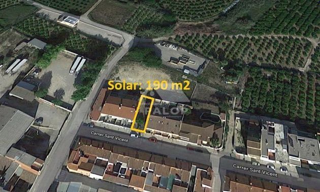 Foto 1 de Venta de terreno en Pobla Llarga (la) de 190 m²