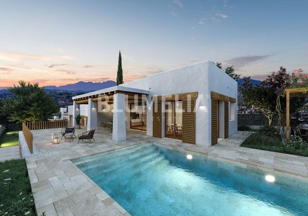 Foto 2 de Chalet en venta en Partides comunes - Adsubia de 3 habitaciones con terraza y piscina