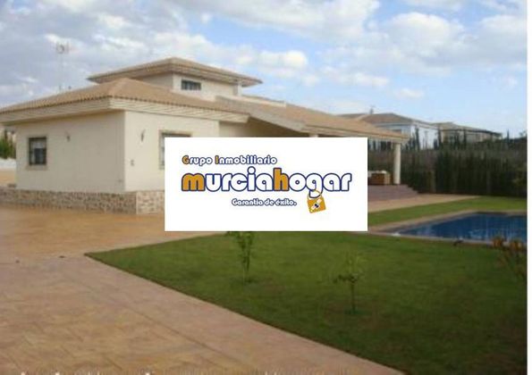 Foto 1 de Casa en venda a Torres de Cotillas (Las) de 3 habitacions amb terrassa i piscina
