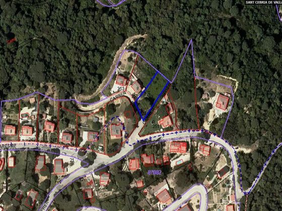 Foto 1 de Venta de terreno en Sant Cebrià de Vallalta de 320 m²