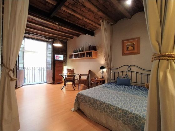 Foto 1 de Alquiler de estudio en Sant Pere, Santa Caterina i la Ribera con terraza y muebles