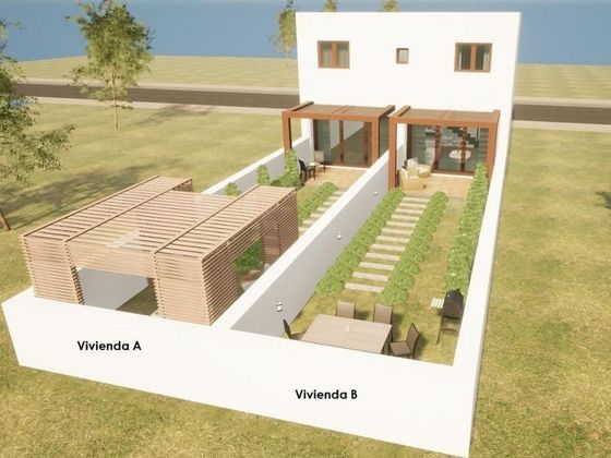 Foto 1 de Venta de casa en Son Armadans de 2 habitaciones con terraza y jardín