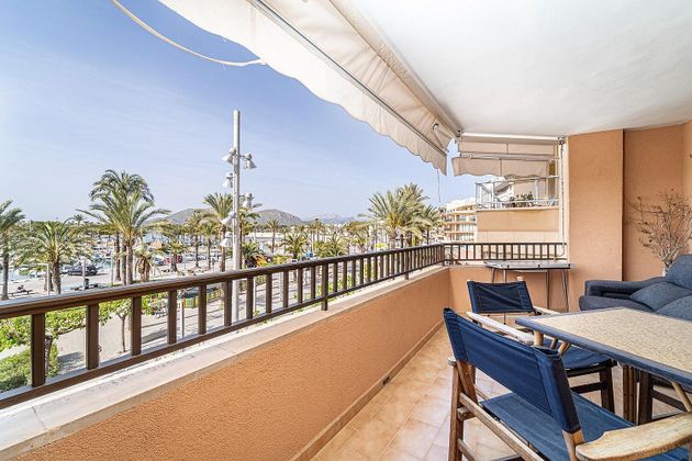 Foto 1 de Piso en venta en Port d'Alcúdia - Platja d'Alcúdia de 3 habitaciones con terraza y balcón