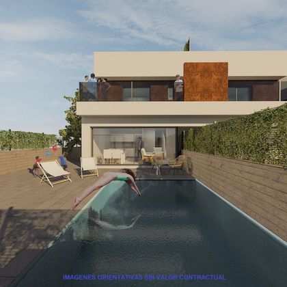 Foto 1 de Venta de casa en Santiago de la Ribera de 3 habitaciones con terraza y piscina